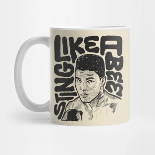 lIKE A BEE ALI Mug